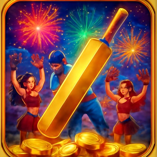 mega cricket world break notification screen